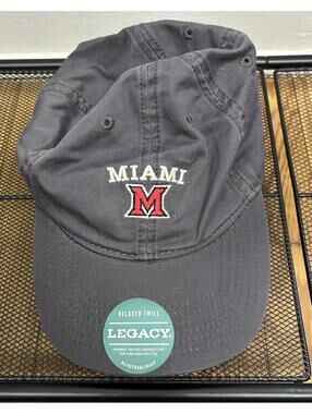 Legacy Miami University Ohio Relaxed Twill Adjustable Hat One Size